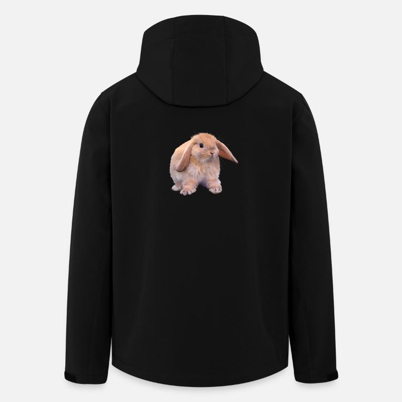 Rabbit - Men’s Recycled Softshell Jacket by Stanley/Stella - black