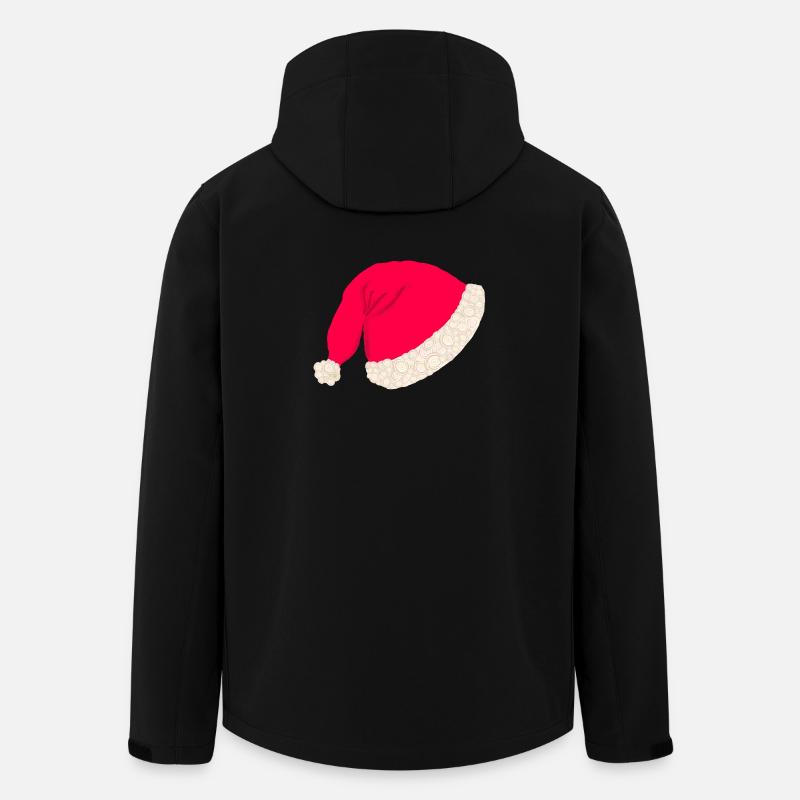 Weihnachtsmütze ohne Text - Recycelte Männer Softshell-Jacke von Stanley/Stella - Schwarz