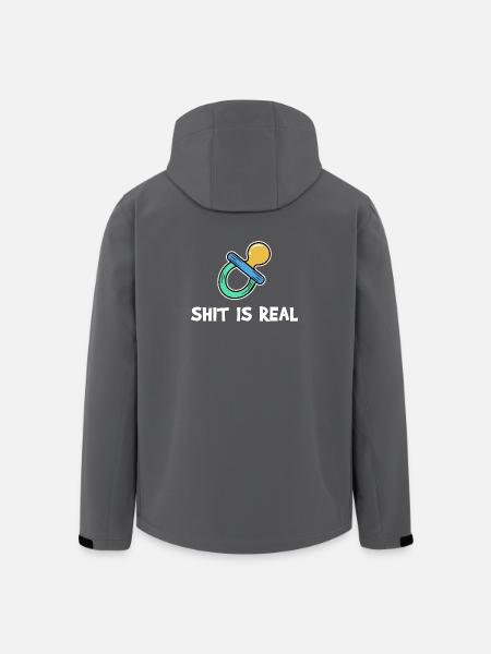 Bébé Socette Parentalité Enceinte Enceinte - Veste softshell homme en polyester recyclé Stanley/Stella - noir