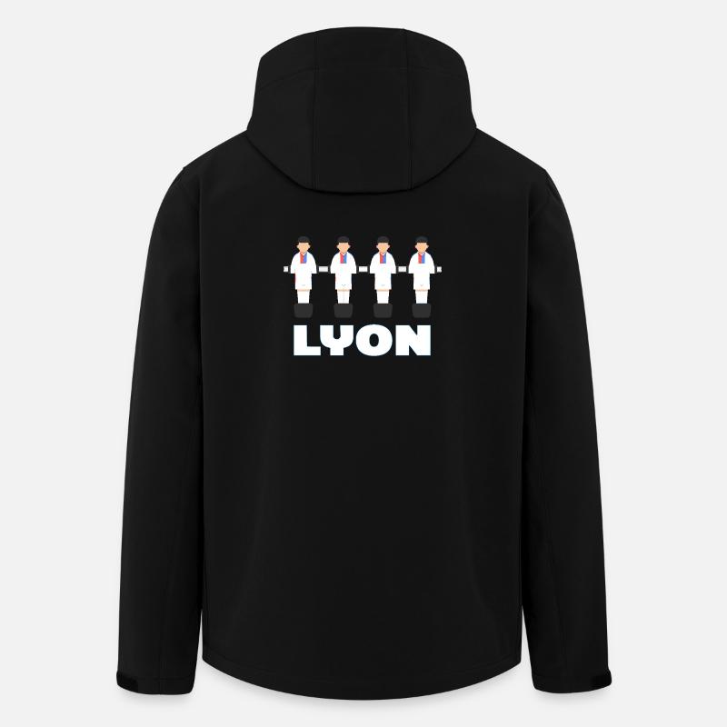 Lyon - Recycelte Männer Softshell-Jacke von Stanley/Stella - Schwarz