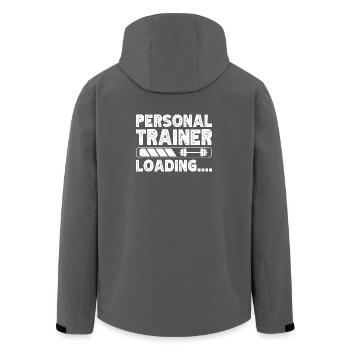 Chargement du bodybuilder bodybuilder - Veste softshell homme en polyester recyclé Stanley/Stella - noir - Dos - AI Model Male 185 light (185cm)