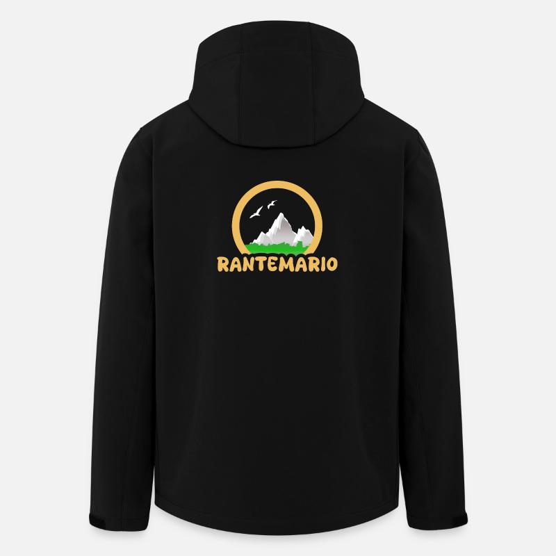 Rantemario - Recycelte Männer Softshell-Jacke von Stanley/Stella - Schwarz