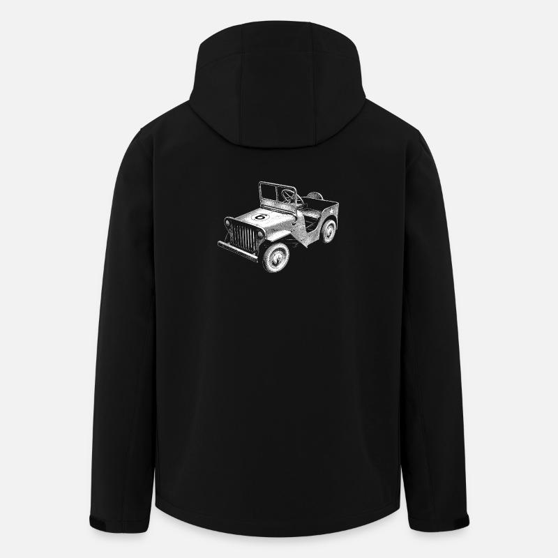Caisse à savon - Veste softshell homme en polyester recyclé Stanley/Stella - noir