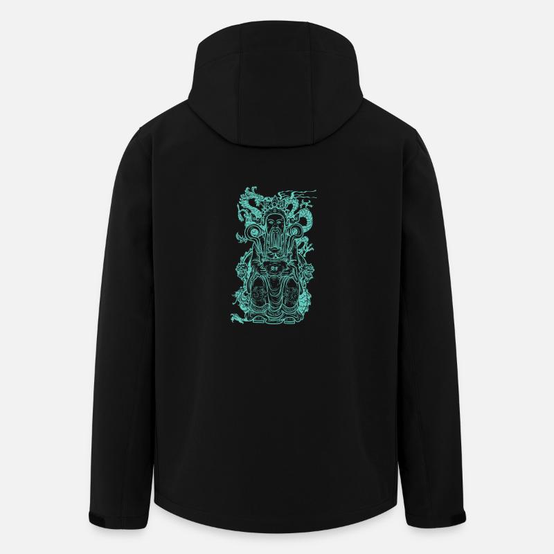 Asian way - Men’s Recycled Softshell Jacket by Stanley/Stella - black