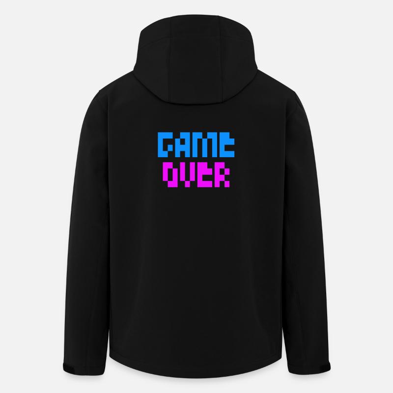Game Over - Recycelte Männer Softshell-Jacke von Stanley/Stella - Schwarz