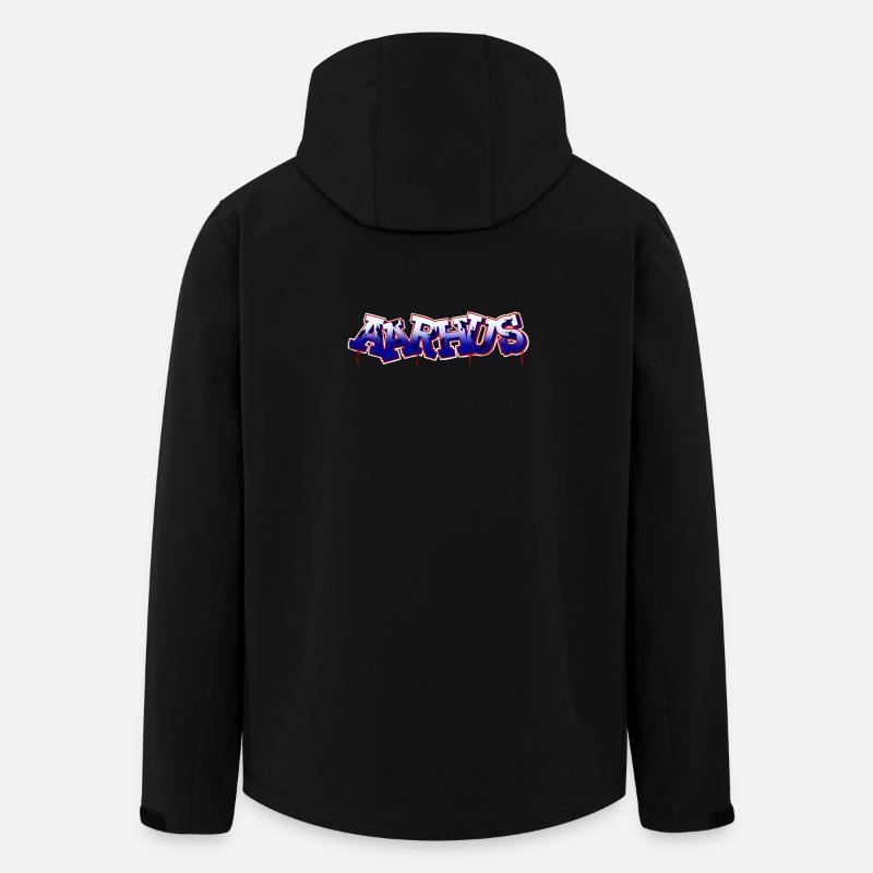 AARHUS - Veste softshell homme en polyester recyclé Stanley/Stella - noir