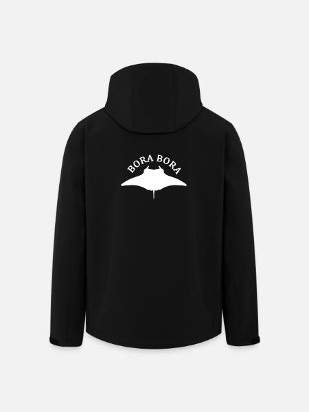 Mantarochen Bora Bora - Recycelte Männer Softshell-Jacke von Stanley/Stella - Schwarz