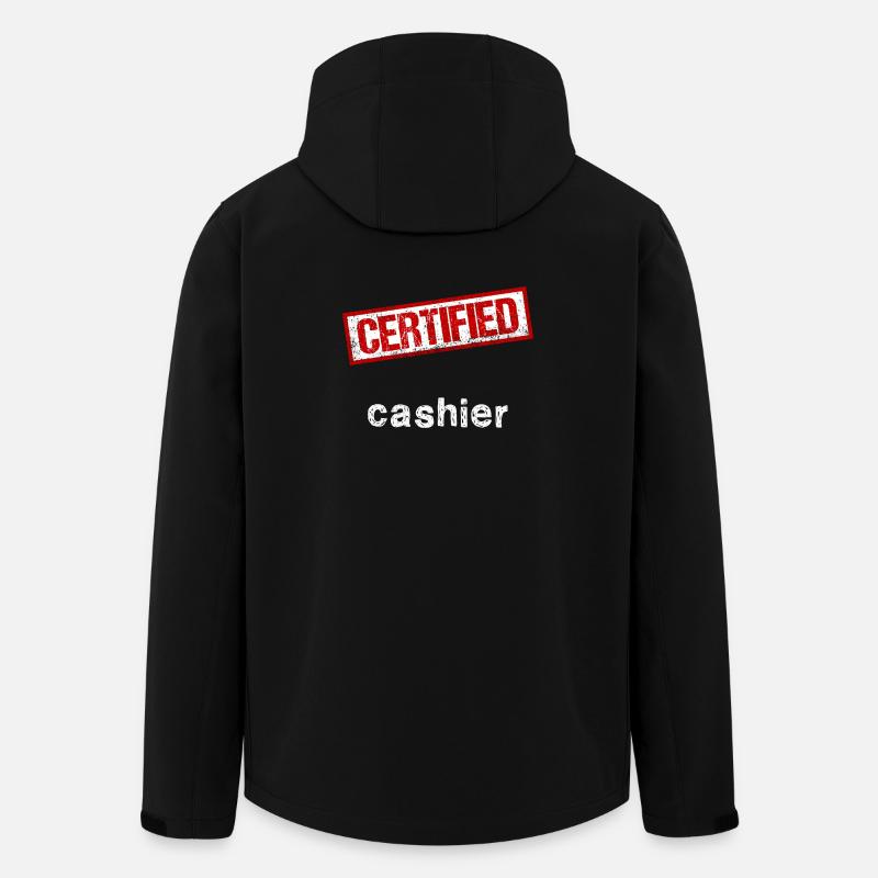 Cashier - Men’s Recycled Softshell Jacket by Stanley/Stella - black