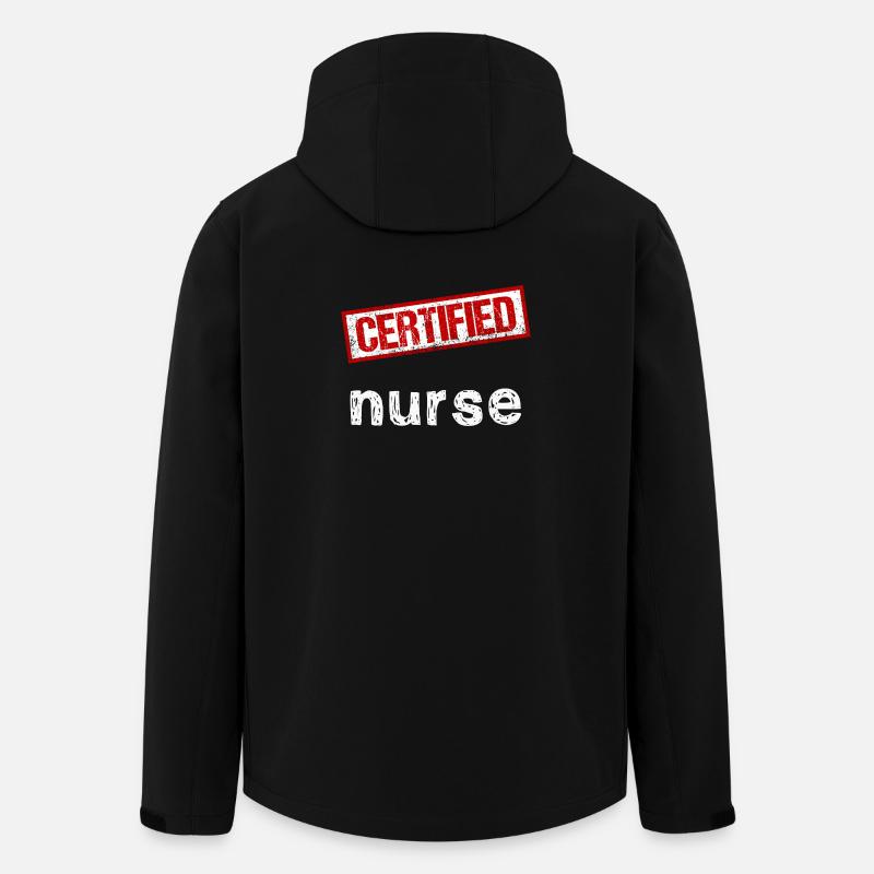Nurse - Men’s Recycled Softshell Jacket by Stanley/Stella - black