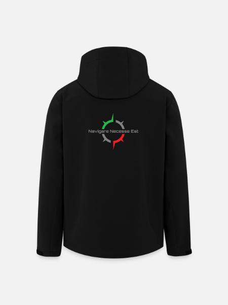 Navigare Nesesse Est - Men’s Recycled Softshell Jacket by Stanley/Stella - black