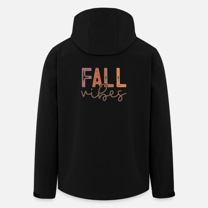Herbstliche Vibes mit warmen Erdtönen - Recycelte Männer Softshell-Jacke von Stanley/Stella - Schwarz