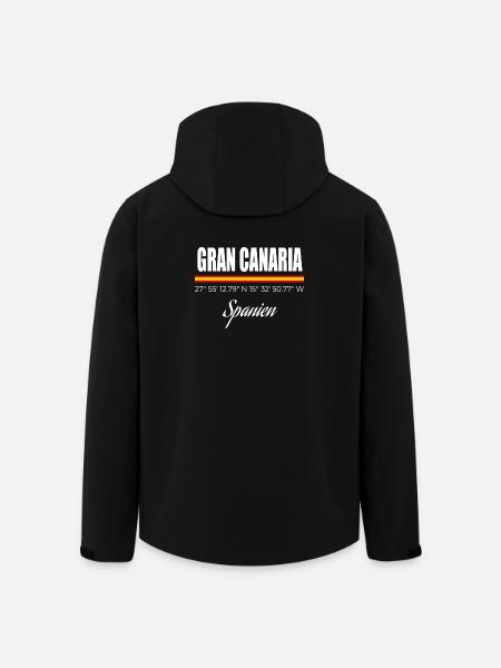 Gran Canaria - Men’s Recycled Softshell Jacket by Stanley/Stella - black