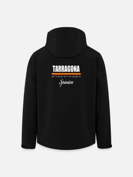 Tarragone - Veste softshell homme en polyester recyclé Stanley/Stella - noir