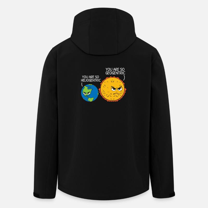 Astronomie Univers Terre Soleil Astronome - Veste softshell homme en polyester recyclé Stanley/Stella - noir