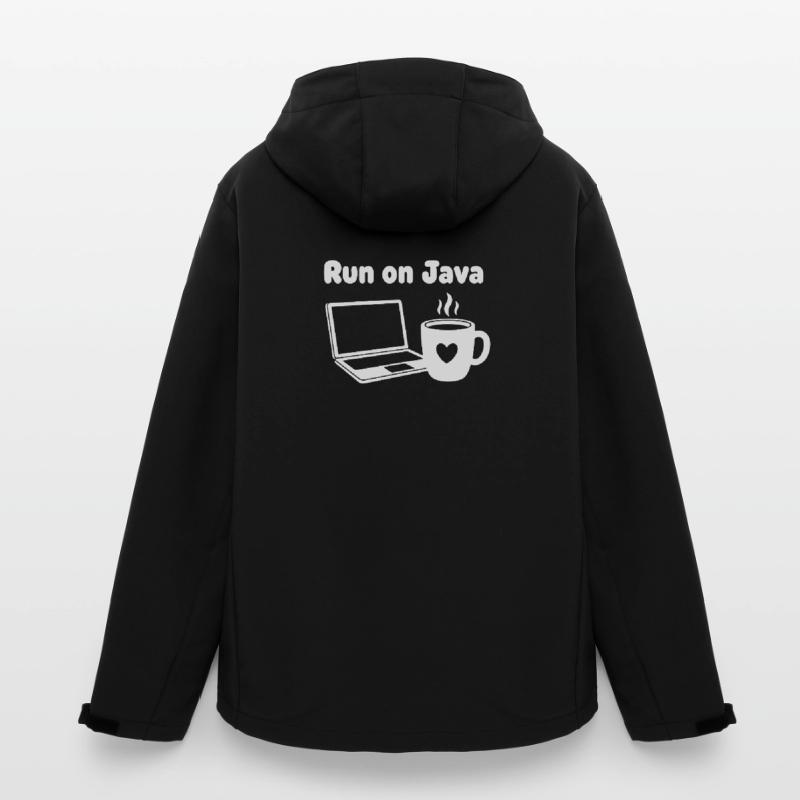 Java Run Cafe Ordinateur portable Coeur Veste softshell homme en polyester recyclé Stanley/Stella