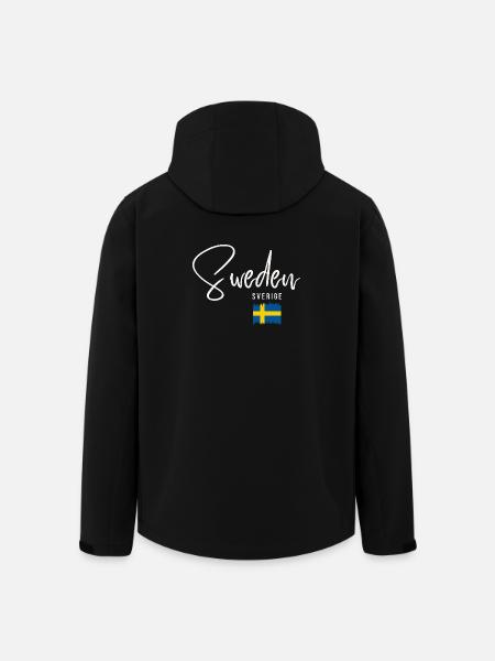 Made in Sweden, Swedish roots - Men’s Recycled Softshell Jacket by Stanley/Stella - black