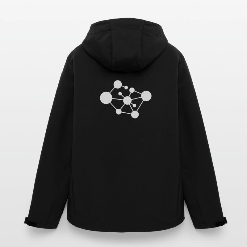 Molecule Network Connection Men’s Recycled Softshell Jacket by Stanley/Stella