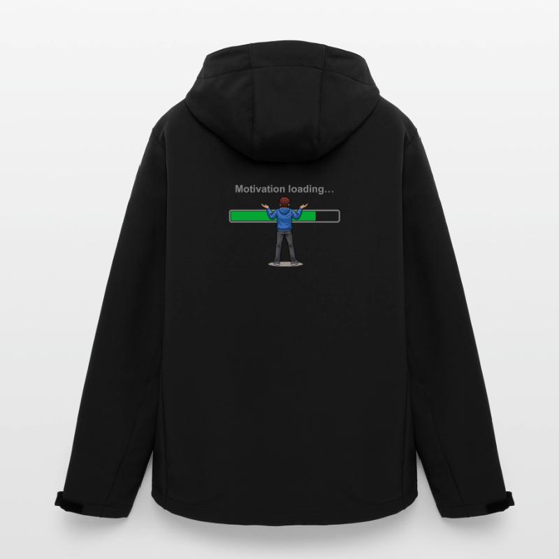 Motivation Loading… Please Wait Men’s Recycled Softshell Jacket by Stanley/Stella