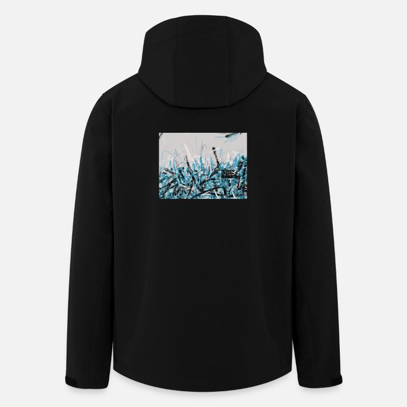 Tag Without a Name - Men’s Recycled Softshell Jacket by Stanley/Stella - black