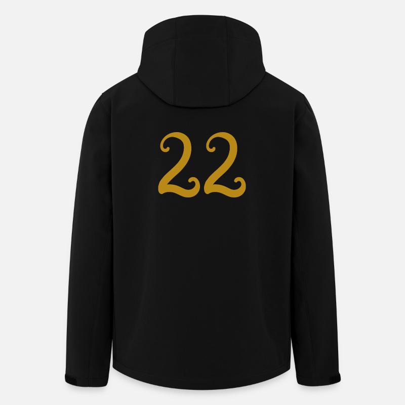 22 - Recycelte Männer Softshell-Jacke von Stanley/Stella - Schwarz