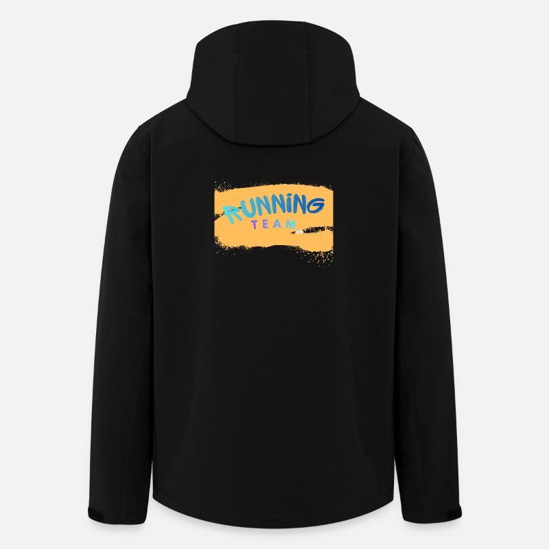 Équipe de course - Veste softshell homme en polyester recyclé Stanley/Stella - noir