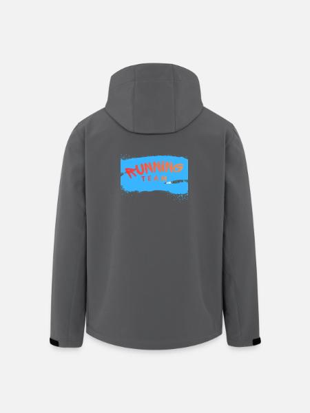 Running Team - Recycelte Männer Softshell-Jacke von Stanley/Stella - Schwarz