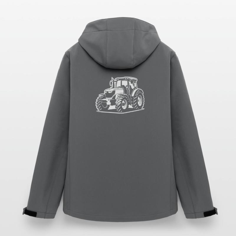 Traktor / Trecker / Schlepper (Differenzbild) Recycelte Männer Softshell-Jacke von Stanley/Stella