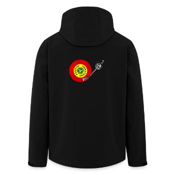 Positive Vibrations Red Gold Green Vinyl Record - Veste softshell homme en polyester recyclé Stanley/Stella - noir - Dos - AI Model Male 185 light (185cm)