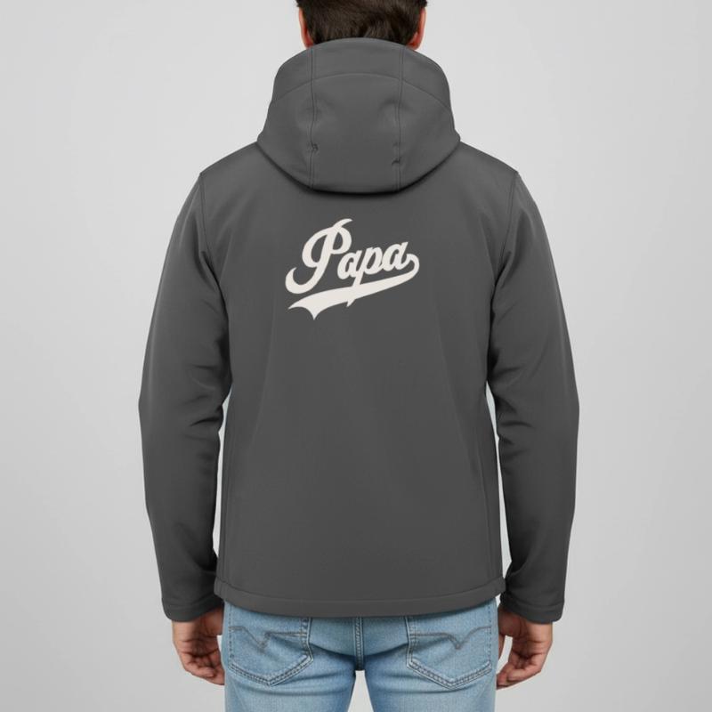 Script classique de Papa Veste softshell homme en polyester recyclé Stanley/Stella