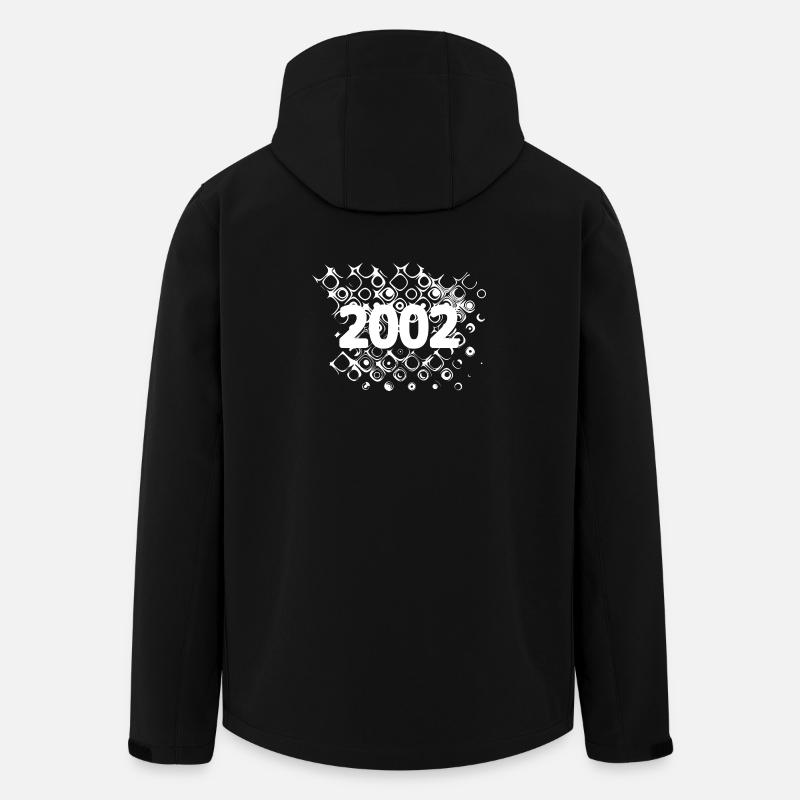 2002 2002 - Recycelte Männer Softshell-Jacke von Stanley/Stella - Schwarz