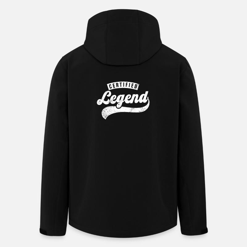 Certified Legend - Men’s Recycled Softshell Jacket by Stanley/Stella - black