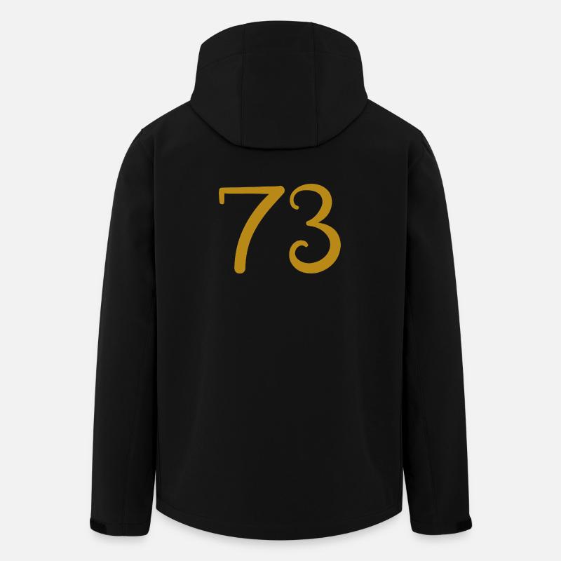 73 - Recycelte Männer Softshell-Jacke von Stanley/Stella - Schwarz