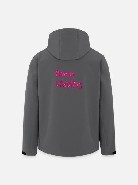 Mamas Liebling - Recycelte Männer Softshell-Jacke von Stanley/Stella - Schwarz