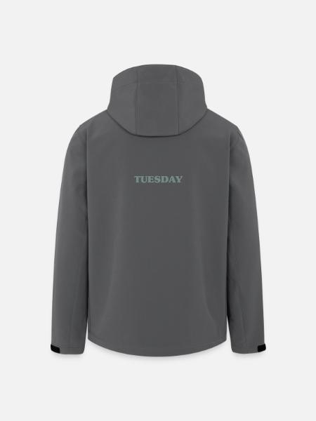 Tuesday - Men’s Recycled Softshell Jacket by Stanley/Stella - black