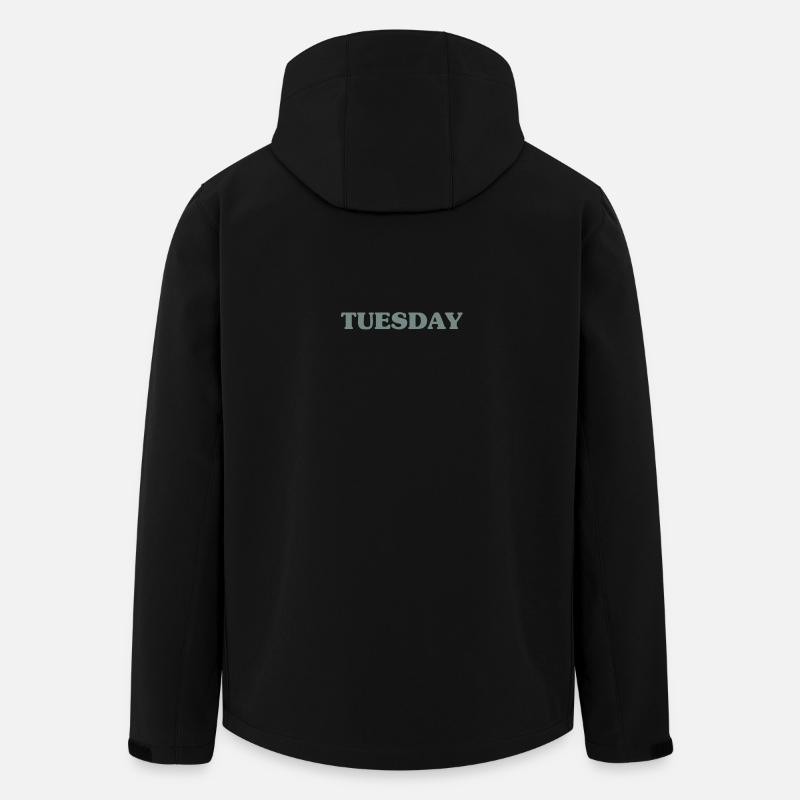 Tuesday - Men’s Recycled Softshell Jacket by Stanley/Stella - black