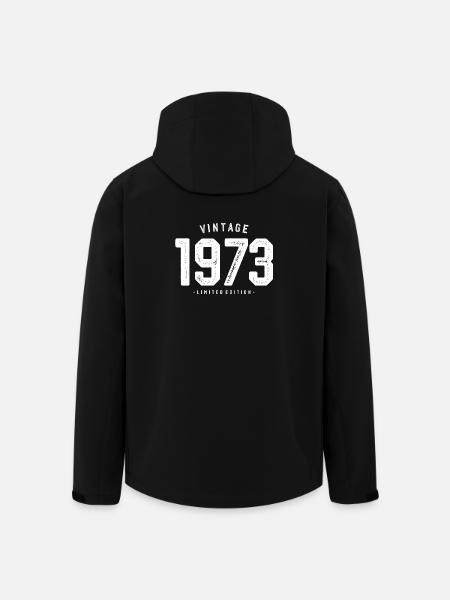 Millésime 1973 Edition Limitée - Veste softshell homme en polyester recyclé Stanley/Stella - noir