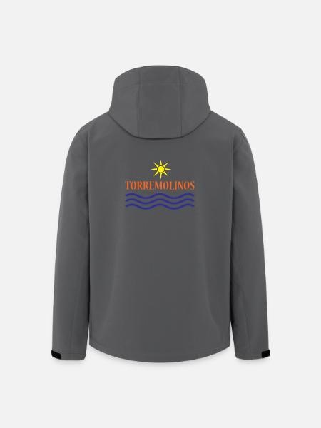 TORREMOLINOS Sun Waves - Men’s Recycled Softshell Jacket by Stanley/Stella - black