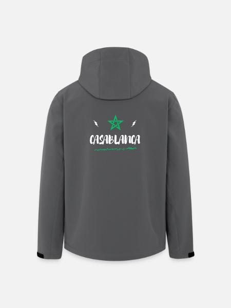 Casablanca Etoile Du Maroc - Recycelte Männer Softshell-Jacke von Stanley/Stella - Schwarz