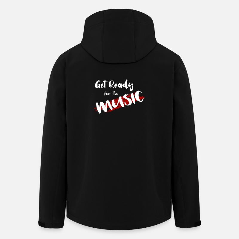 Get Ready - Men’s Recycled Softshell Jacket by Stanley/Stella - black