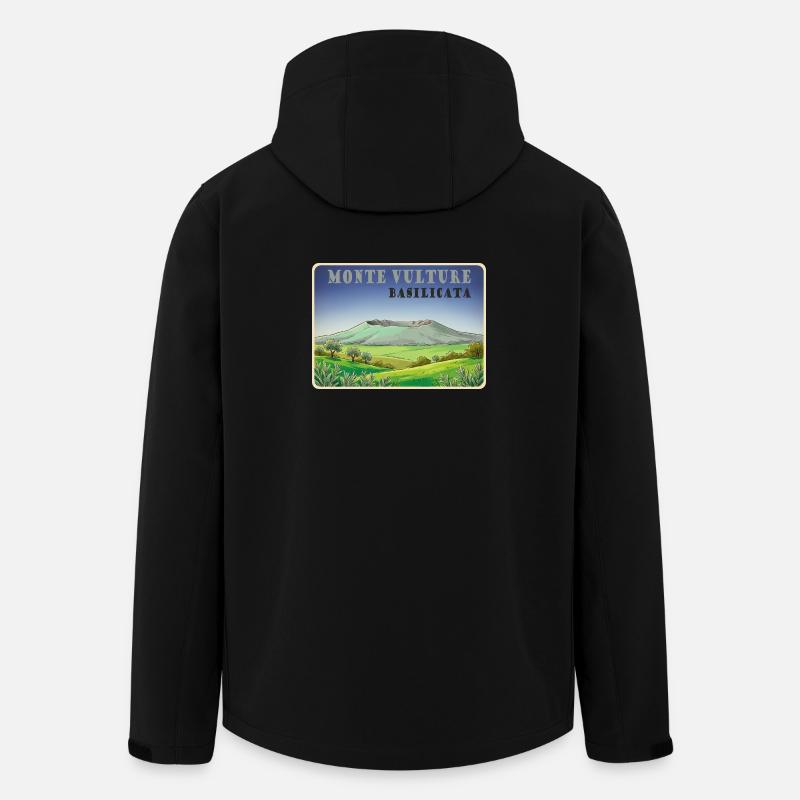 Monte Vautour - Veste softshell homme en polyester recyclé Stanley/Stella - noir