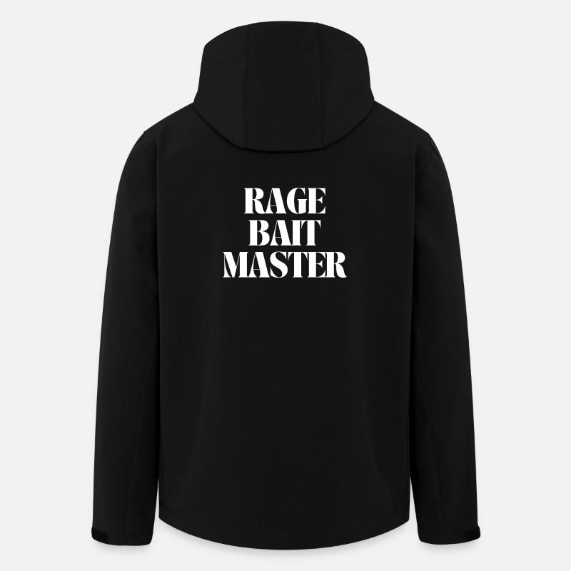 Maître des appâts de la rage - Veste softshell homme en polyester recyclé Stanley/Stella - noir