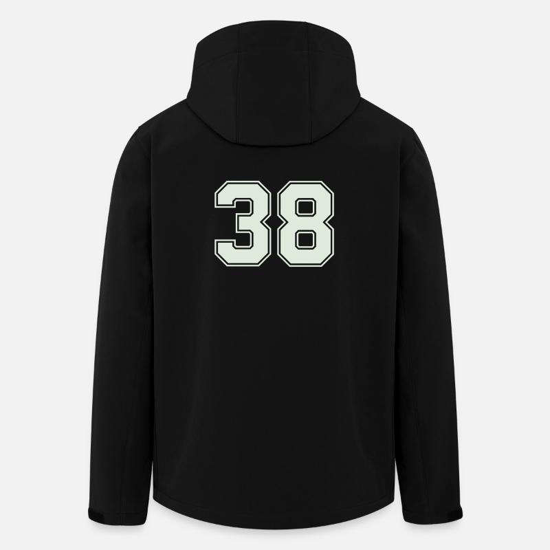 38- - Recycelte Männer Softshell-Jacke von Stanley/Stella - Schwarz