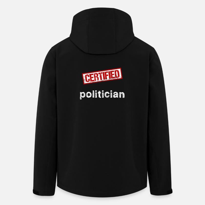 Politician - Men’s Recycled Softshell Jacket by Stanley/Stella - black