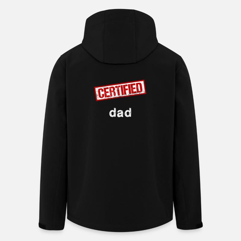 Papa - Veste softshell homme en polyester recyclé Stanley/Stella - noir