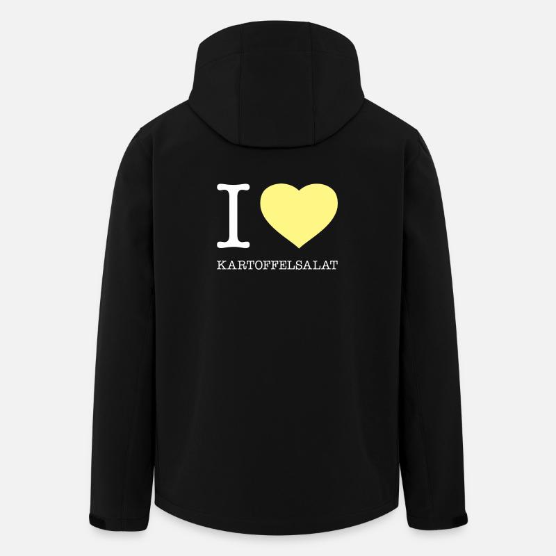 I love potato salad - Men’s Recycled Softshell Jacket by Stanley/Stella - black