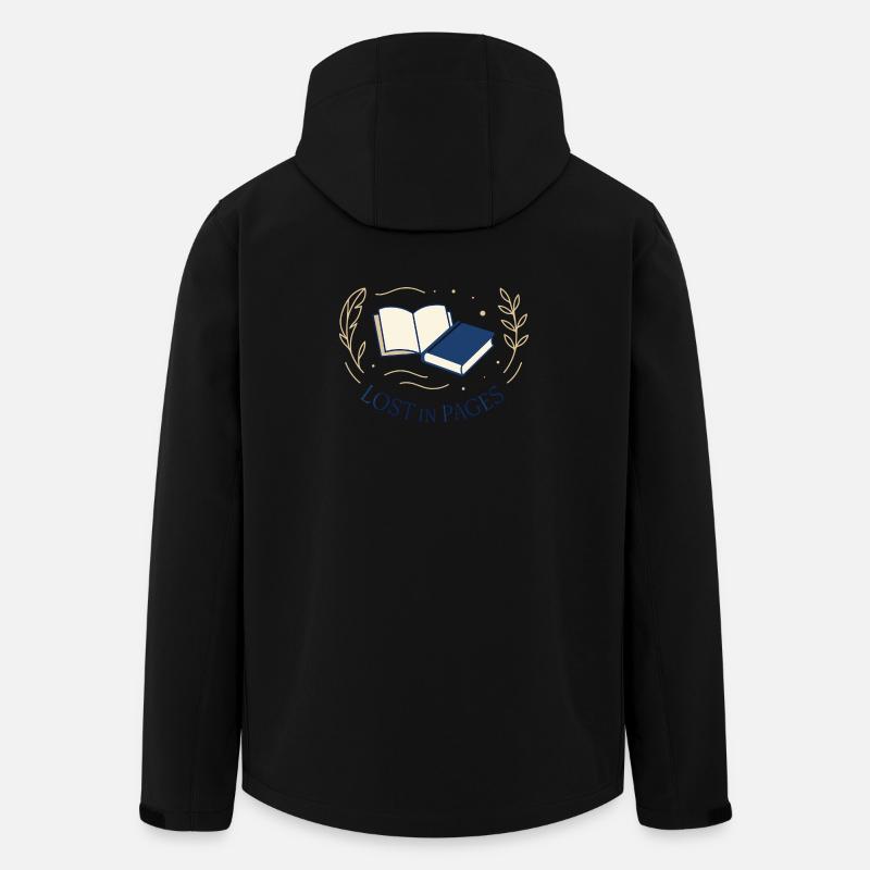 Zwischen den Seiten - Recycelte Männer Softshell-Jacke von Stanley/Stella - Schwarz
