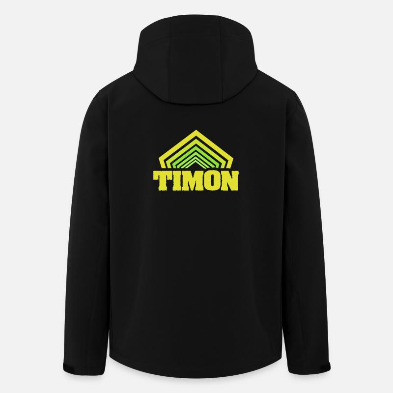Timon - Men’s Recycled Softshell Jacket by Stanley/Stella - black