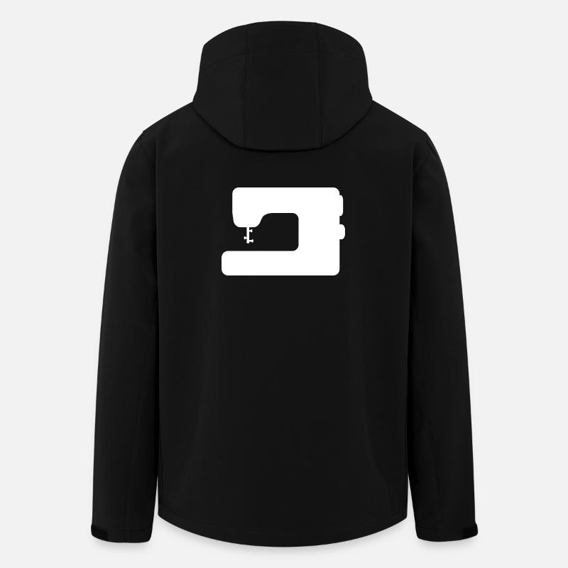 Nähmaschine - Recycelte Männer Softshell-Jacke von Stanley/Stella - Schwarz