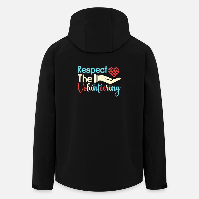 Appréciation du bénévole Respect du bénévole - Veste softshell homme en polyester recyclé Stanley/Stella - noir