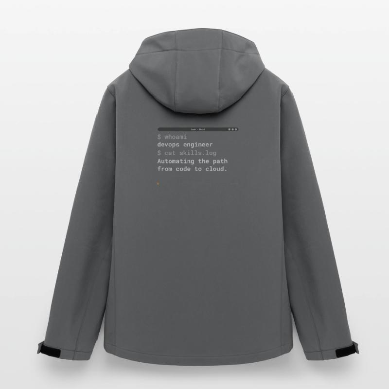 DevOps Engineer Terminal - IT Design Recycelte Männer Softshell-Jacke von Stanley/Stella